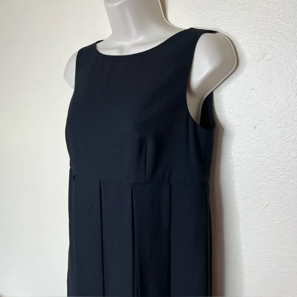 Cabi Flapper Empire Waist Black Sleeveless Car Wash Shift Dress 236 Women Size 4